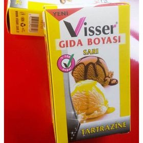 Visser 9 gr Sarı Toz Gıda Boyası