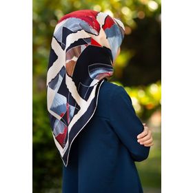 Vissona 17542-0033-0017 Twill İpek Eşarp