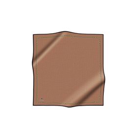 Vissona DGN50281 Bordo Siyah Kadın Twill İpek Eşarp