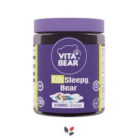 Vita Bear Kids Sleepy Bear 60 Çiğnenebilir Jel Form Takviye Edici Gıda