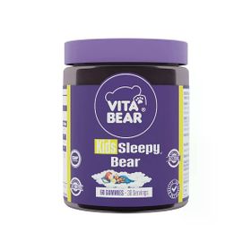 Vita Bear Kids Sleepy Bear 60 Çiğnenebilir Jel Form Takviye Edici Gıda