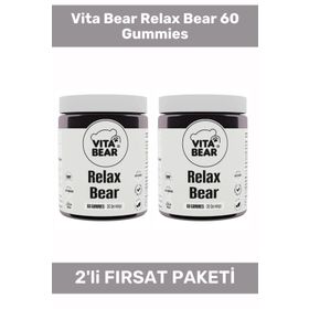 Vita Bear Relax Bear 60 Çiğnenebilir Tablet