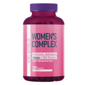 Vita World Women's Complex Multivitamin 180 Tablet