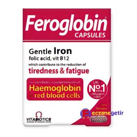 Vitabiotics Feroglobin Iron 30 Kapsül
