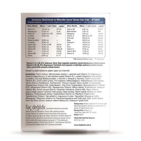 Vitabiotics Immunace Multivitamin Multimineral 30 Tablet