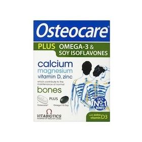 Vitabiotics Osteocare Plus Omega 3 Soy Isoflavones 2x84 Tablet