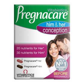 Vitabiotics Pregnacare Him and Her 3x60 Tablet