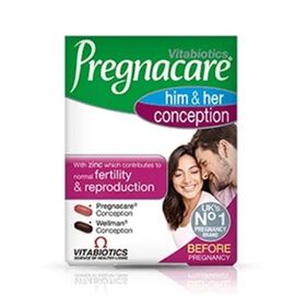 Vitabiotics Pregnacare Him and Her 60 Tablet