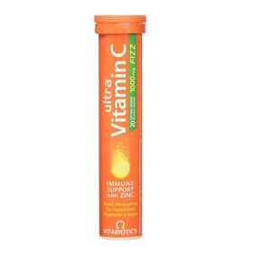 Vitabiotics Ultra Vitamin C 1000 mg Zinc 20 Efervesan Tablet