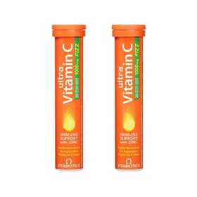 Vitabiotics Ultra Vitamin C 1000 mg Zinc 2x20 Efervesan Tablet