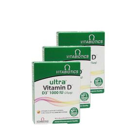 Vitabiotics Ultra Vitamin D3 1000 IU 96 Tablet