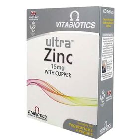 Vitabiotics Ultra Zinc 15 mg 60 Tablet