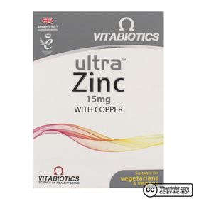 Vitabiotics Ultra Zinc 15 mg With Copper 30 Tablet