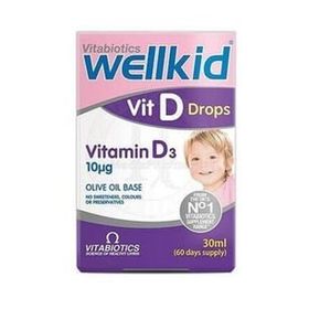 Vitabiotics Wellkid Vitamin D3 30 ml Damla