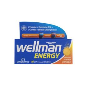 Vitabiotics Wellman Energy 10 Efervesan Tablet