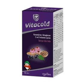 Vitacold Kara Mürver 100 ml Şurup