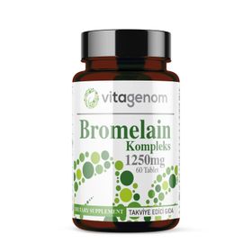 Vitagenom Bromelain Kompleks 60 Tablet