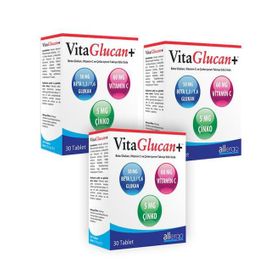 Vitaglucan Beta Glukan Vitamin C Çinko 3x30 Kapsül