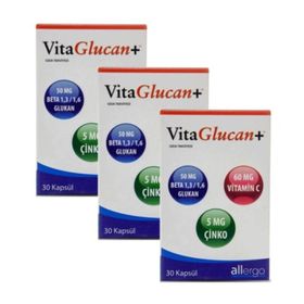 Vitaglucan Beta Glukan Vitamin C Çinko 3x30 Kapsül