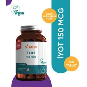 Vitago İyot 150 mcg 120 Tablet