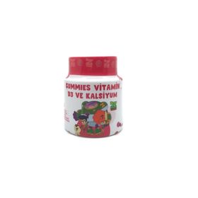 Vitago Kids Z Takımı Gummies Vitamin D3 Kalsiyum 30 Çiğnenebilir Tablet