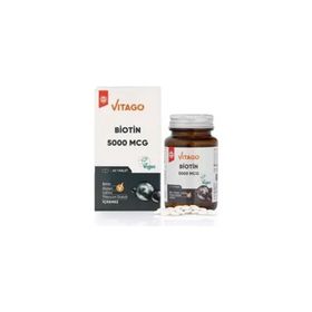 Vitago Premium Biotin 5000 mcg 60 Tablet