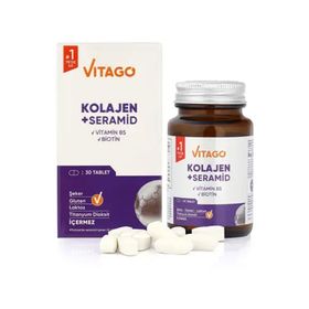 Vitago Premium Kolajen Seramid 30 Tablet