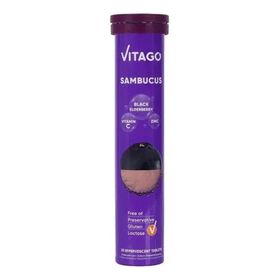 Vitago Sambucus 20 Efervesan Tablet