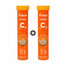 Vitago Vitamin C Vitamin D Çinko 2x20 Efervesan Tablet