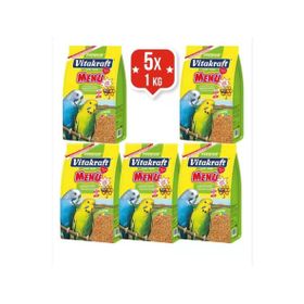 Vitakraft 5x1 kg Premium Muhabbet Kuşu Yemi
