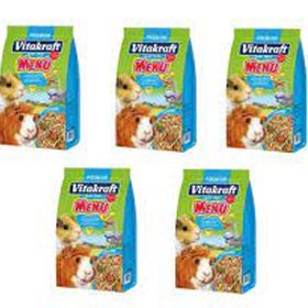 Vitakraft 5x1000 gr Gınepıg Menu Vıtal Kemirgen Yemi