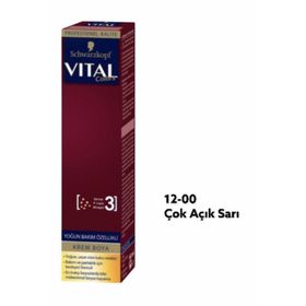 Vital 12-00 Çok Açık Sarı Saç Boyası