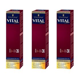 Vital Color 7-65 Koyu Fındık Kabuğu x3 Saç Boyası