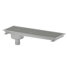 Vital L2 950x200 Alttan Çıkışlı Kenardan Sifonlu Yer Izgarası