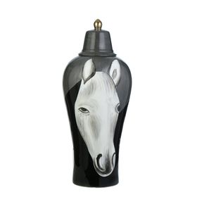 Vitale 72 cm Siyah Atlı küçük Küp