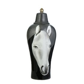 Vitale 72 cm Siyah Atlı küçük Küp