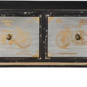 Vitale 81.5 x 40.0 x 45.5 cm İki Çekmeceli Ahşap Mobilya