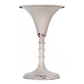 Vitale AK.ER0112 Sahara Beyaz Metal Huni Model Vazo