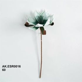 Vitale AK.ESR0016 İnci Yeşil Süpürmeli Lotus Model Yapay Çiçek