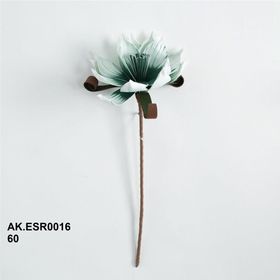 Vitale AK.ESR0016 İnci Yeşil Süpürmeli Lotus Model Yapay Çiçek