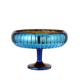 Vitale AK.EVD0108 Mavi Linea Cam Kısa Sunum Kasesi