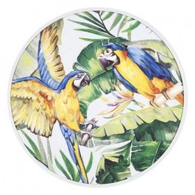 Vitale AK.FW0027 Pera Papağanlar 80x80 cm Ahşap Tablo