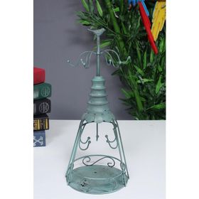 Vitale AK.GE0044 Antik Yeşil Kafes Mumluk