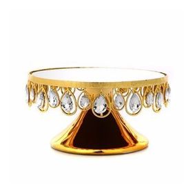 Vitale AK.HQ0010 22x11 cm Nila Gold Ayaklı Tabak