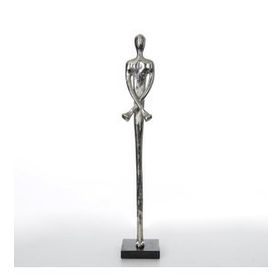 Vitale AK.IJ0028 75 cm Silver Sadu Büyük Dekoratif Figür