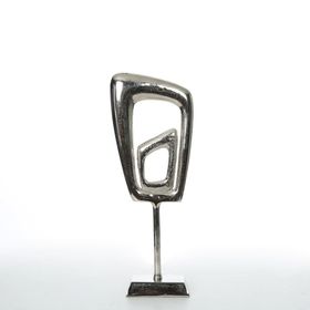 Vitale AK.IJ0034 Dekoratif Küçük Silver 51 cm Obje