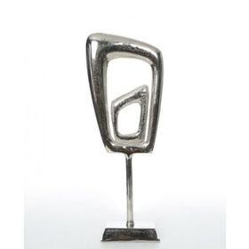 Vitale AK.IJ0034 Dekoratif Küçük Silver 51 cm Obje