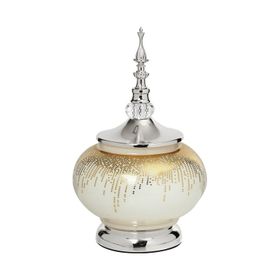 Vitale AK.JE0029 Sultan Silver Kapaklı Vazo