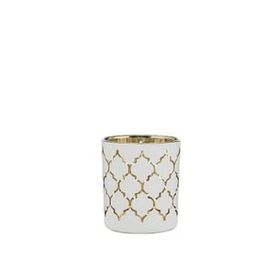 Vitale AK.JFHC6702450 Cam Beyaz Gold 8 cm Mumluk