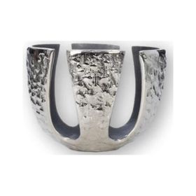 Vitale AKJA0031 Sparta Silver Küçük Mumluk